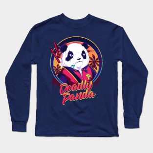 Deadly Panda Long Sleeve T-Shirt